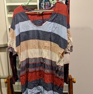 Free people slate long sleeve tunic